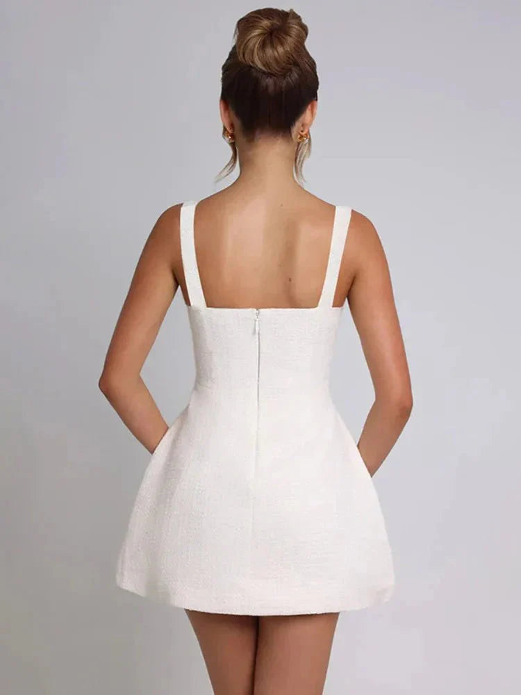 Marissa™ | Stijlvolle Mini Spaghetti Strap Jurk