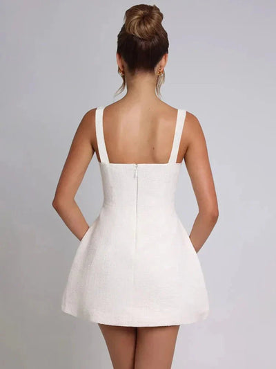 Marissa™ | Stijlvolle Mini Spaghetti Strap Jurk