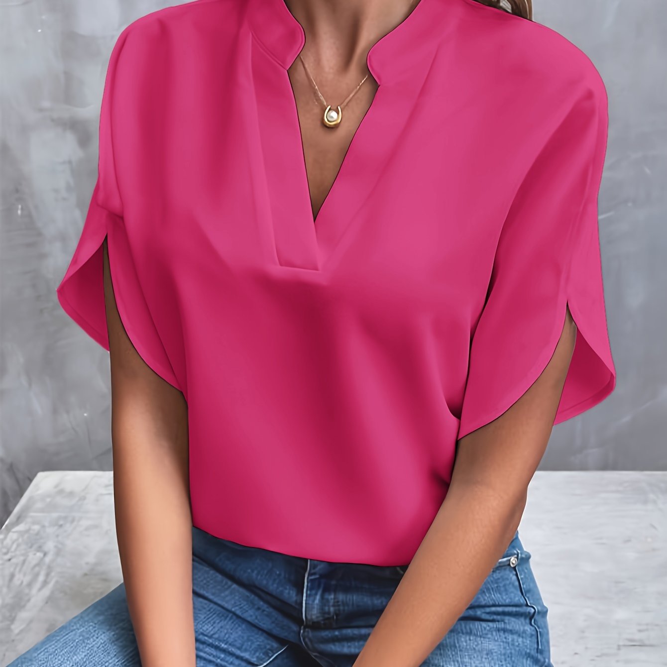 Mina™ | Luxe Elegante Blouse