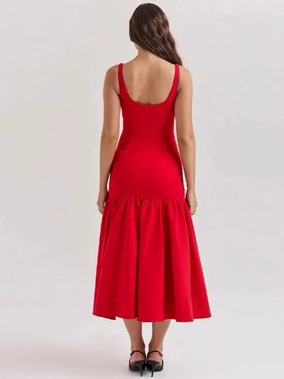 Ursula™ | Elegante Jurk met Rokafwerking