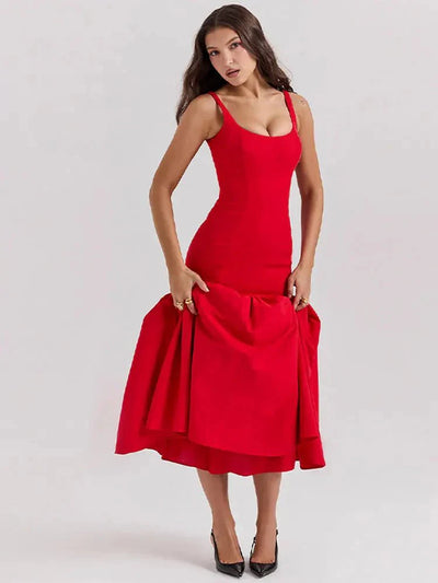 Ursula™ | Elegante Jurk met Rokafwerking