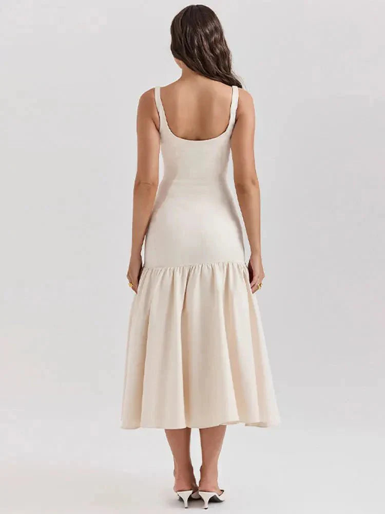 Ursula™ | Elegante Jurk met Rokafwerking
