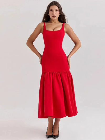 Ursula™ | Elegante Jurk met Rokafwerking