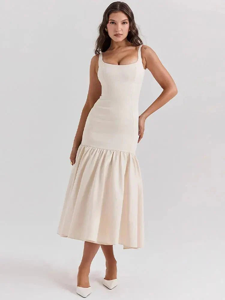 Ursula™ | Elegante Jurk met Rokafwerking